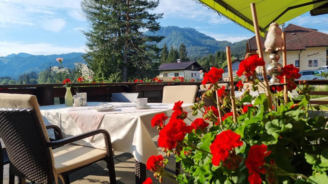 Kraners Alpenhof Bio Bed And Breakfast Pension Weissensee Zewnętrze zdjęcie