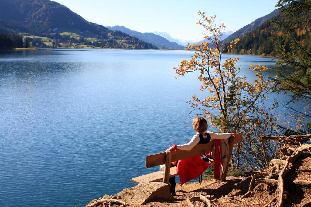 Kraners Alpenhof Bio Bed And Breakfast Pension Weissensee Zewnętrze zdjęcie